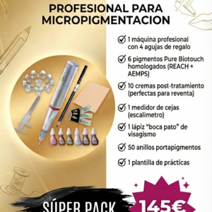 KIT COMPLETO DEMICROPIGMENTACION PARA OJOS Y LABIOS
