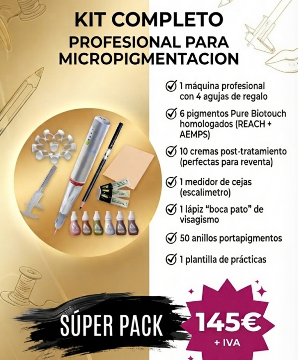 1000338711 KIT COMPLETO PROFESIONAL PARA MICROPIGMENTACION