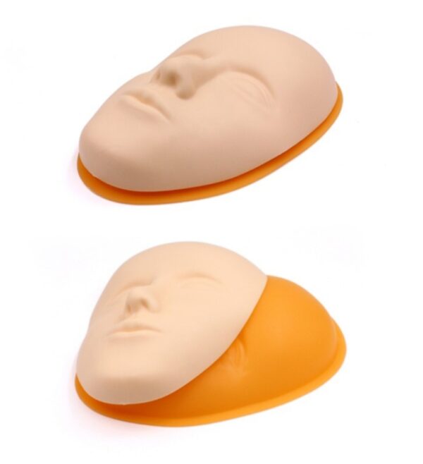 PLANTILLA DE SILICONA ROSTRO(SOLO LA CARA SUPERIOR)