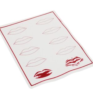 PLANTILLA PUNTEADA LATEX PARA PRACTICAS LABIOS 3D ACUARELA