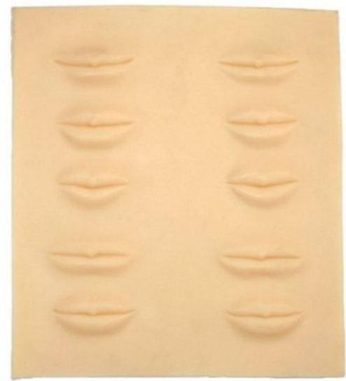 PLANTILLA SILICONA 3-D DE LABIOS MICROPIGMENTACION