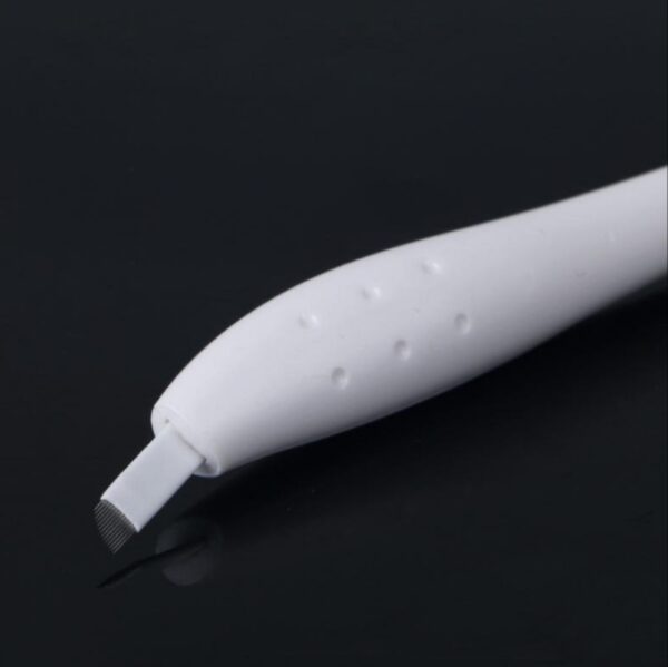 PLUMA DESECHABLE MICROBLADING 14 PINS CORTE BISELADO