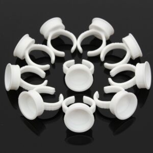 50-25 ANILLOS PORTAPIGMENTOS COLOR BLANCO