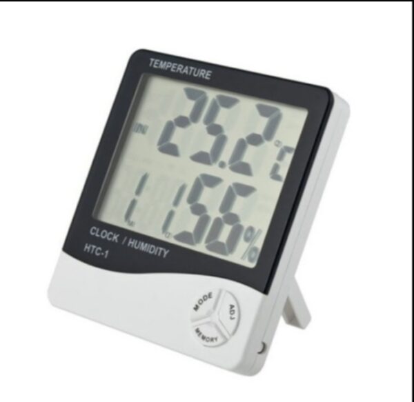 TERMÓMETRO-MEDIDOR DE HUMEDAD DIGITAL LCD