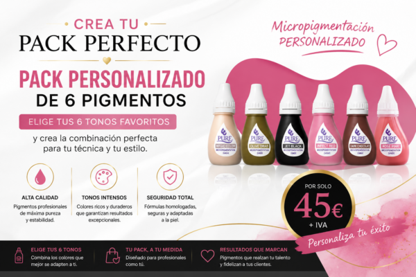 ELIGE TUS 6 PIGMENTOS PURE BIOTOUCH PERSONALIZADOS
